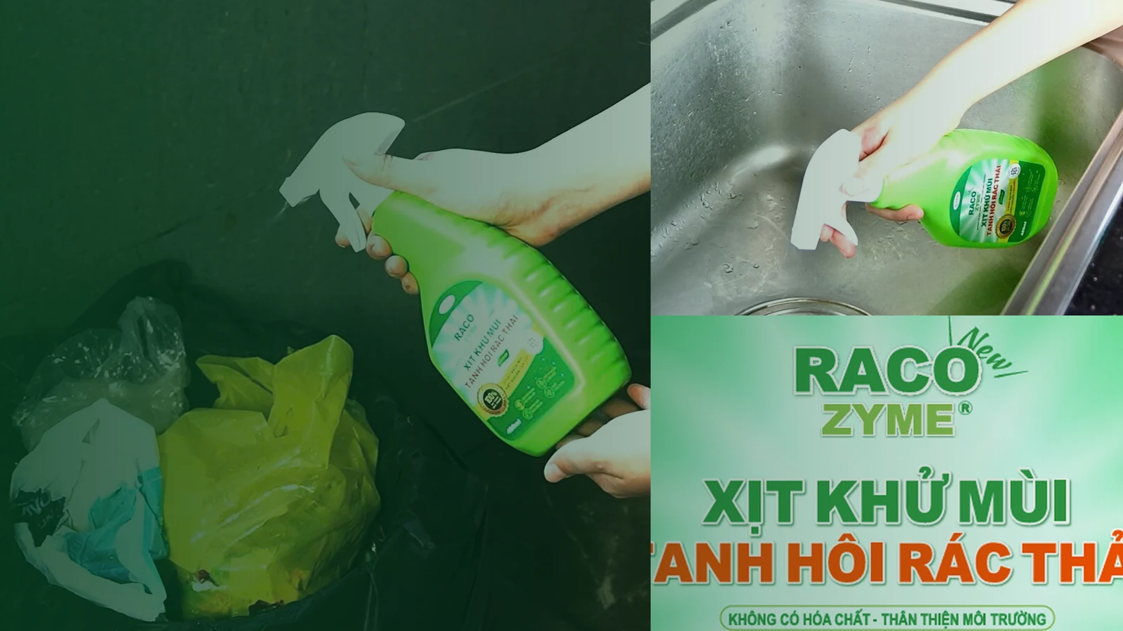 RACOZYME waste odour spray